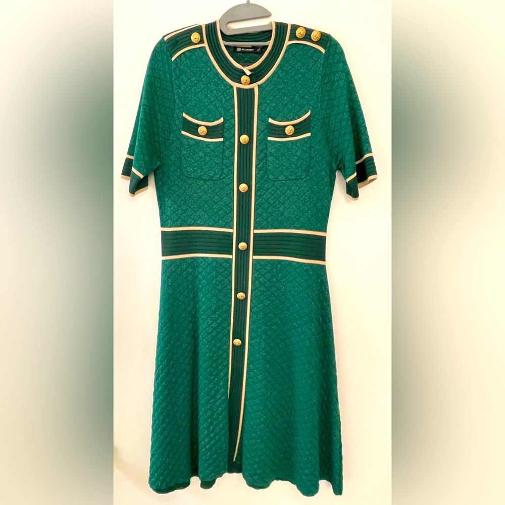 Dress, Bella Barnet, size L, knitted, knee length